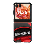 koenigsegg emblem Motorola Moto Razr 2025/2024 , Moto Razr 60/50 Case BC0499