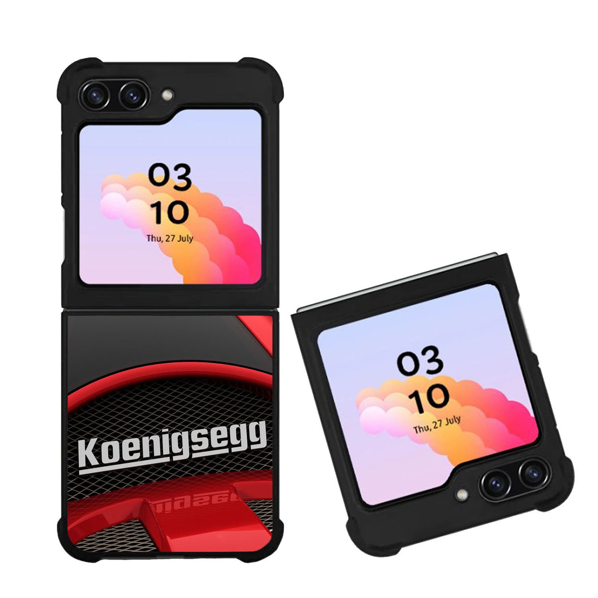 koenigsegg emblem Case Samsung Galaxy Z Flip 5 5G BC0499