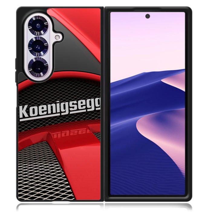koenigsegg emblem Samsung Galaxy Z Fold 7 5G Case BC0499