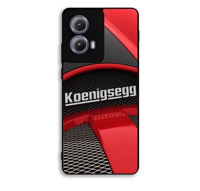 koenigsegg emblem Motorola Moto Edge 2024 Case BC0499