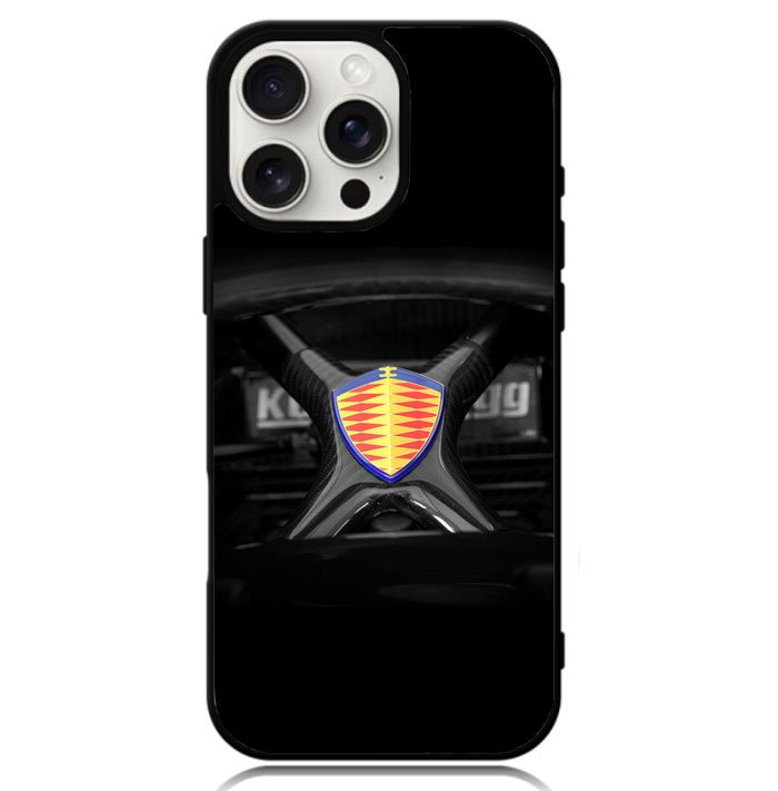 Koenigsegg Logo Case iPhone 16 Pro Max BC0500