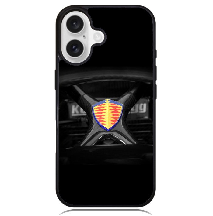 Koenigsegg Logo Case iPhone 16 BC0500