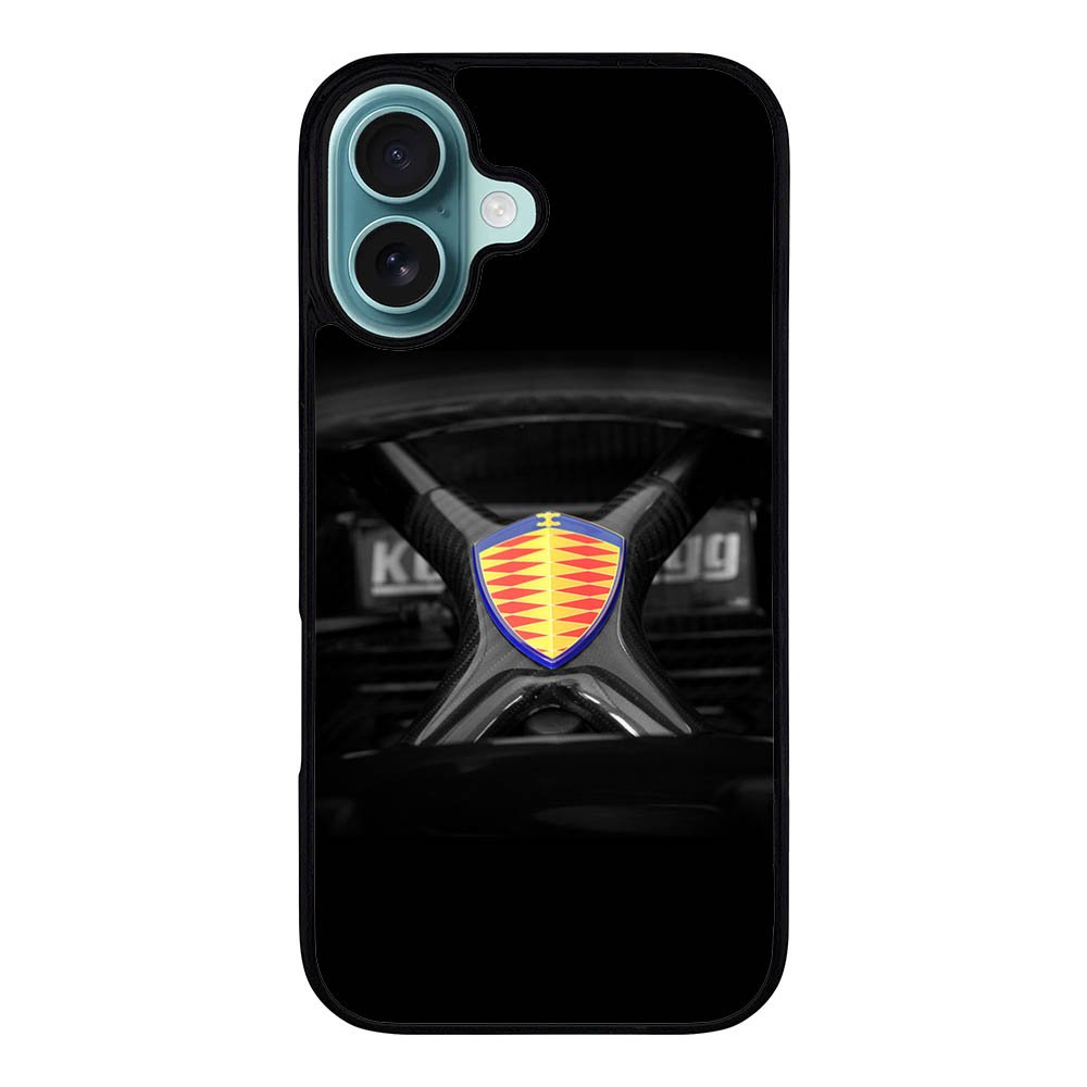Koenigsegg Logo Case iPhone 16 Plus BC0500