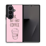 Ok but first coffee X5720 Samsung Galaxy Z Fold 7 Case