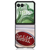 Peterbilt Emblem X5716 Motorola Moto Razr+ Plus 2024/2025 Case, Motorola Razr 50 Ultra/50s Ultra Case