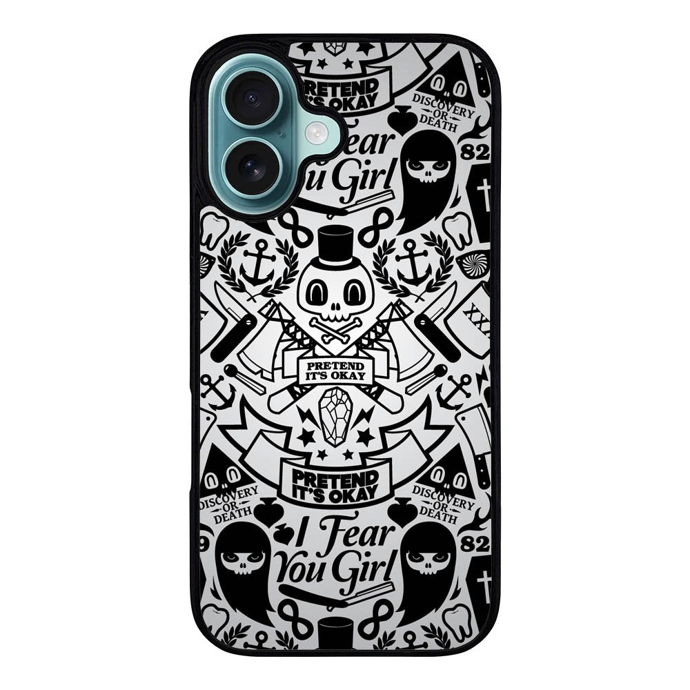 Pretend Its Okay Case iPhone 16 Plus BC0502