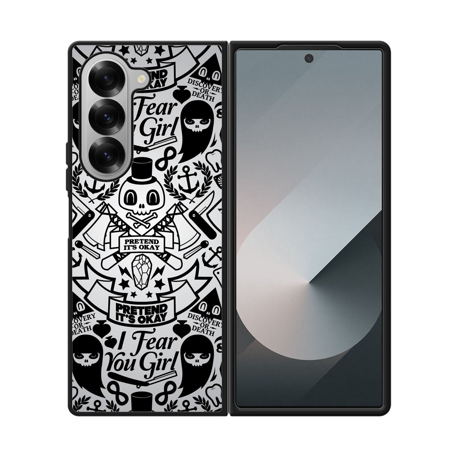 Pretend Its Okay Case Samsung Galaxy Z Fold 6 5G BC0502