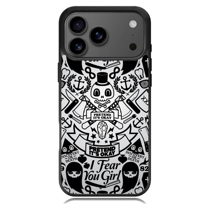 Pretend Its Okay iPhone 17 Pro Case BC0502