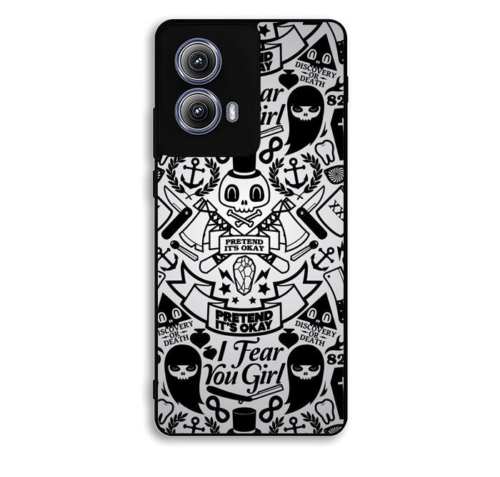 Pretend Its Okay Motorola Moto Edge 2024 Case BC0502