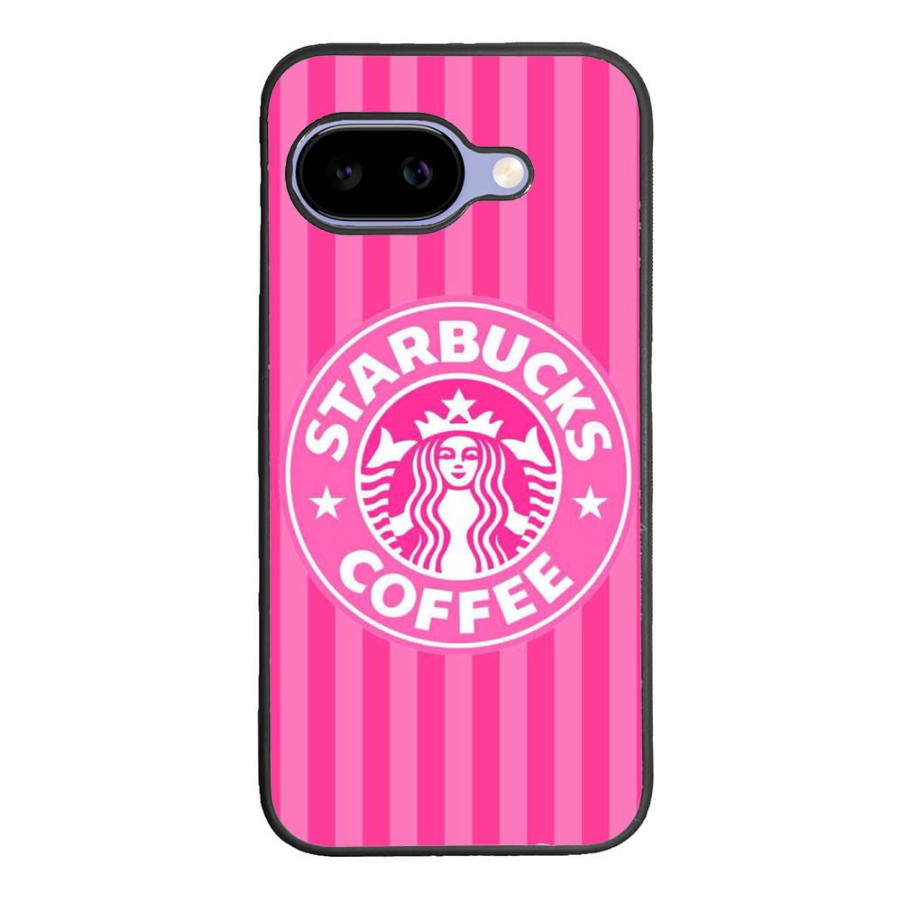 Starbucks Pink Stripes X5719 Google Pixel 10A Case