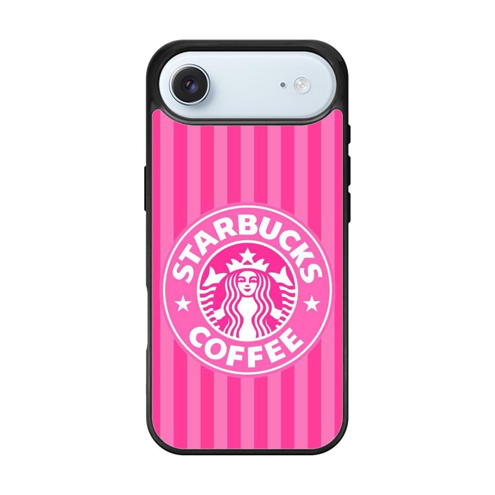 Starbucks Pink Stripes X5719 iPhone Air Case