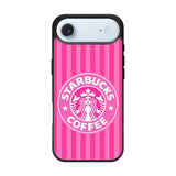 Starbucks Pink Stripes X5719 iPhone Air Case