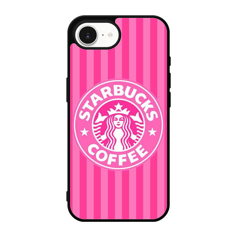 Starbucks Pink Stripes X5719 iPhone 17e Case