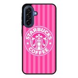 Starbucks Pink Stripes X5719 Samsung Galaxy A17 Case