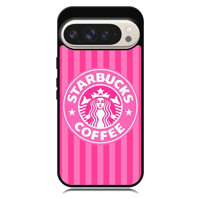 Starbucks Pink Stripes X5719 Google Pixel 10 Pro XL Case