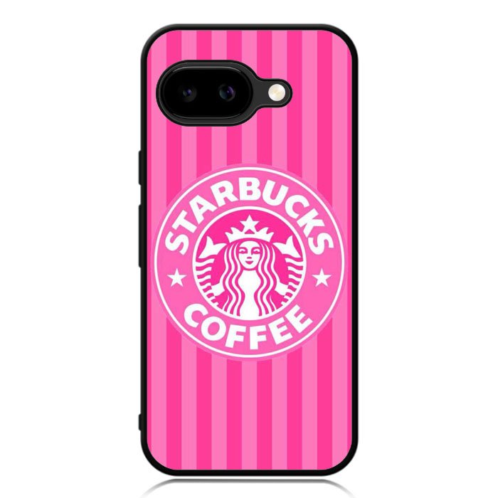 Starbucks Pink Stripes X5719 Google Pixel 9A Case
