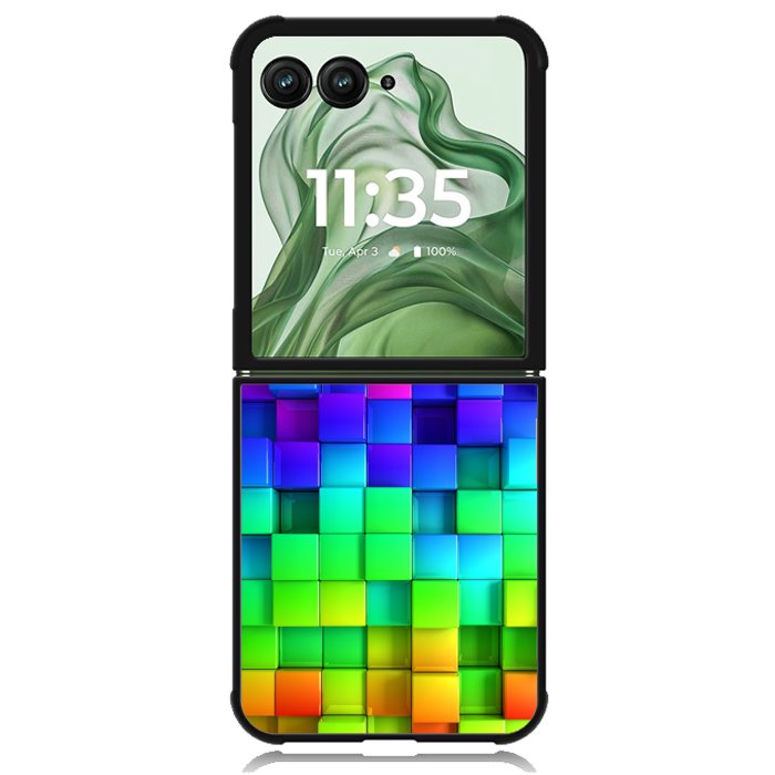 35 Free Colorful X5743 Motorola Moto Razr+ Plus 2024/2025 Case, Motorola Razr 50 Ultra/50s Ultra Case