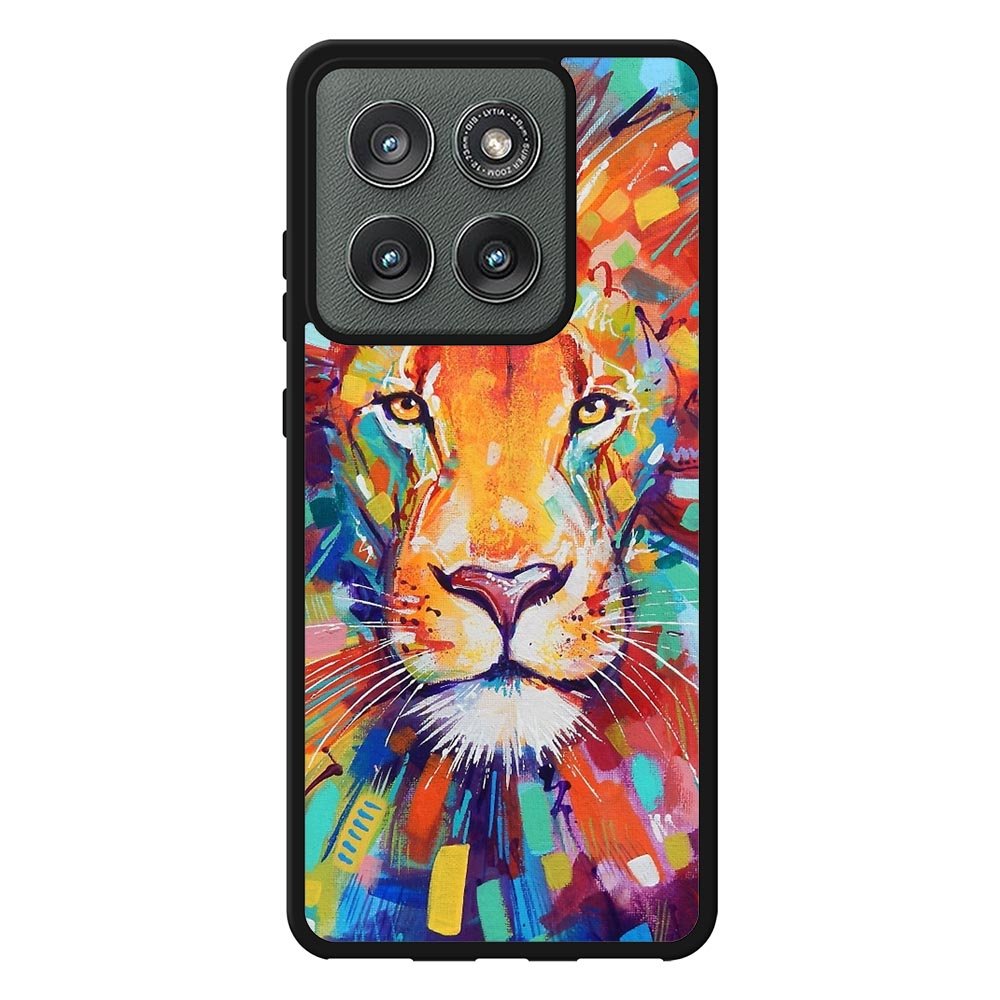Abstract Lion X5731 Motorola Moto Edge 2025 Case