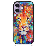 Abstract Lion X5731 iPhone 17 Case