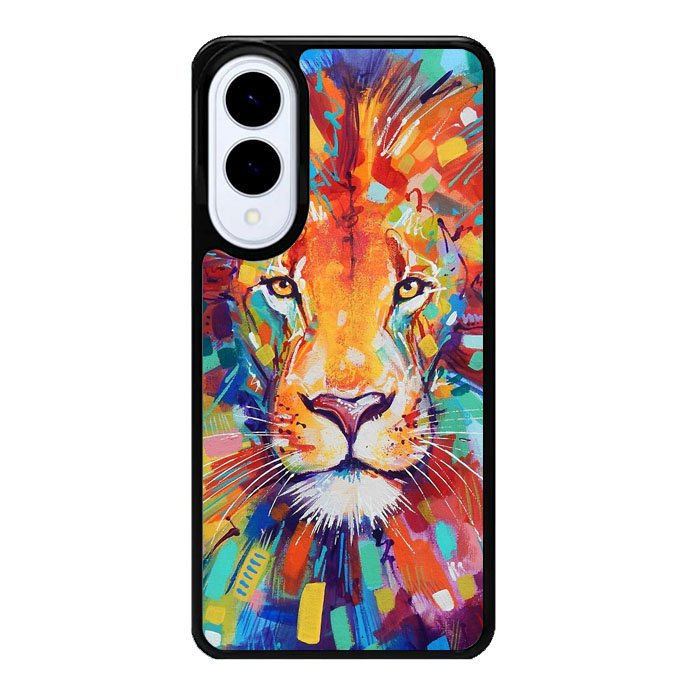 Abstract Lion X5731 Samsung Galaxy S25 Edge Case