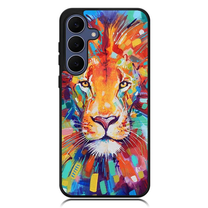 Abstract Lion X5731 Samsung Galaxy S25 FE Case
