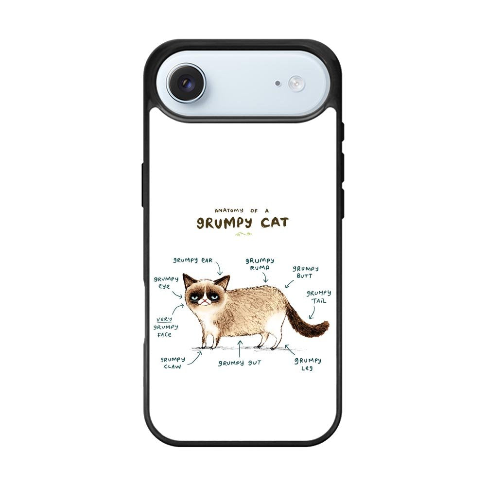 Anatomy Of A Grumpy Kitty X5744 iPhone Air Case