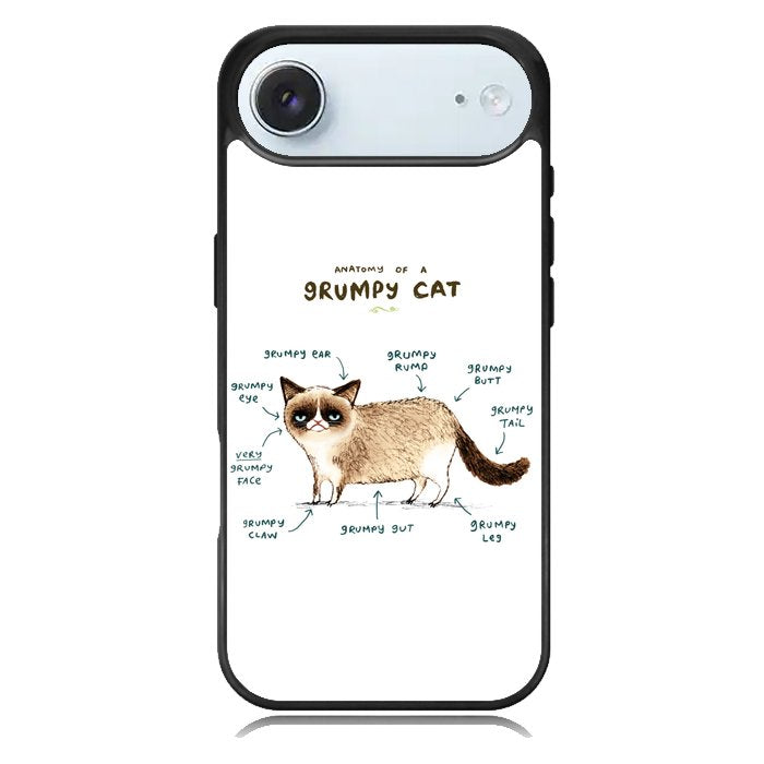 Anatomy Of A Grumpy Kitty X5744 iPhone 17 Air Case