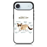 Anatomy Of A Grumpy Kitty X5744 iPhone 17 Air Case