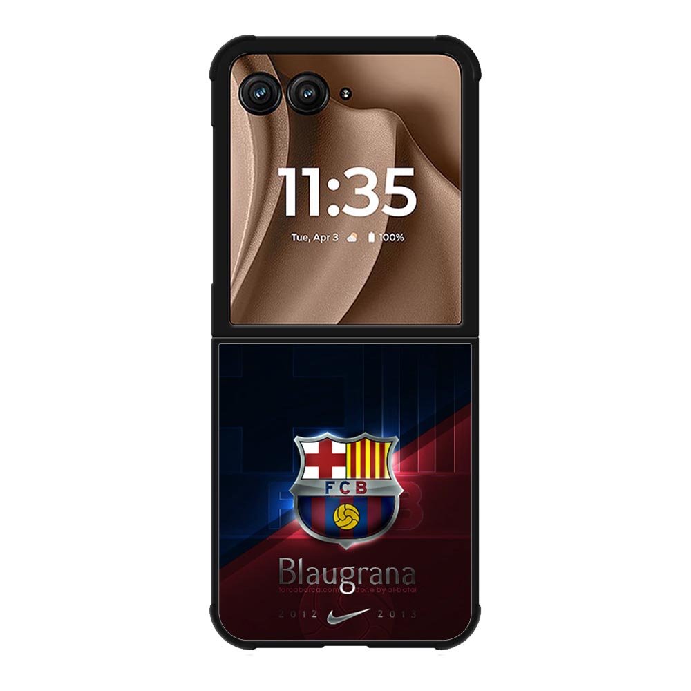 Barcelona Logo X5745 Motorola Moto RAZR Plus 2025 Case