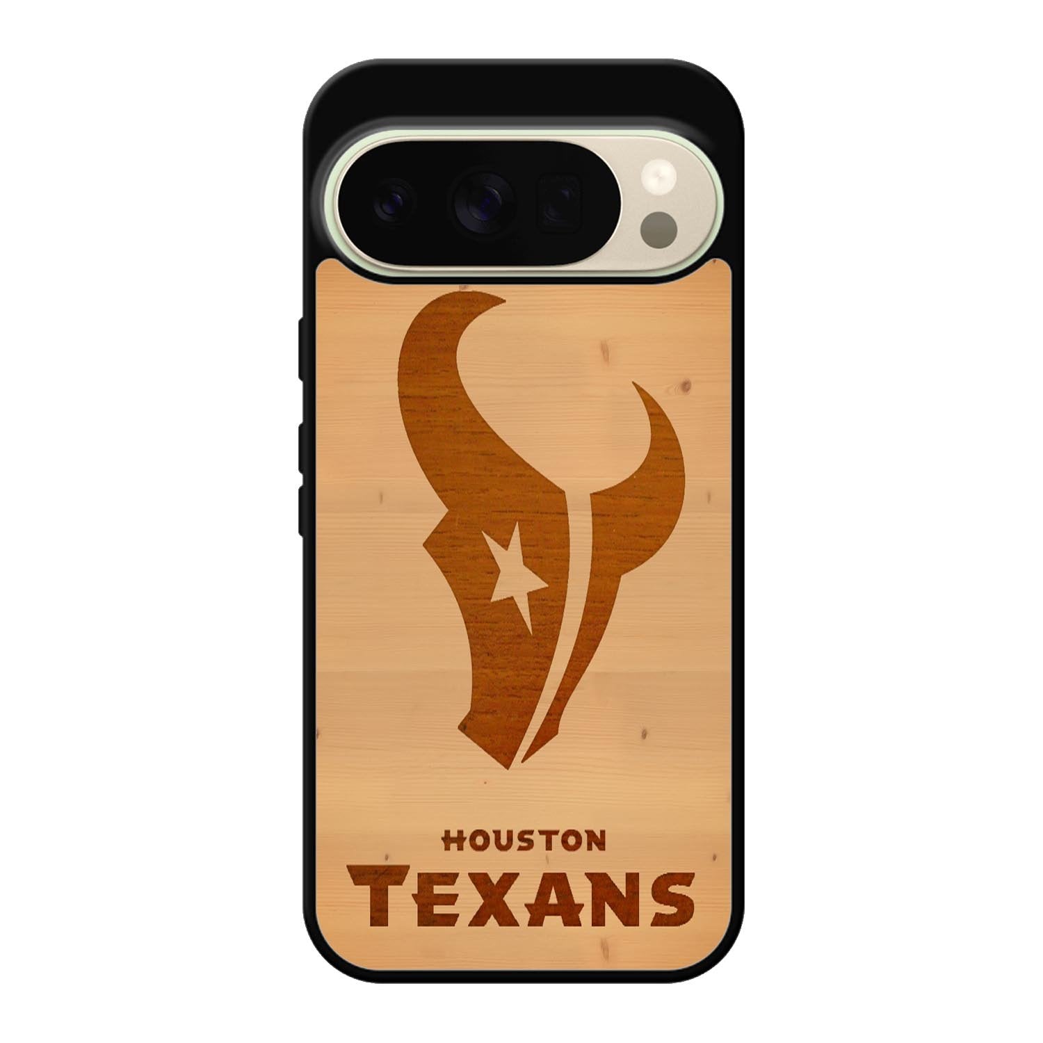 houston texans wood X5738 Google Pixel 10 Pro Case
