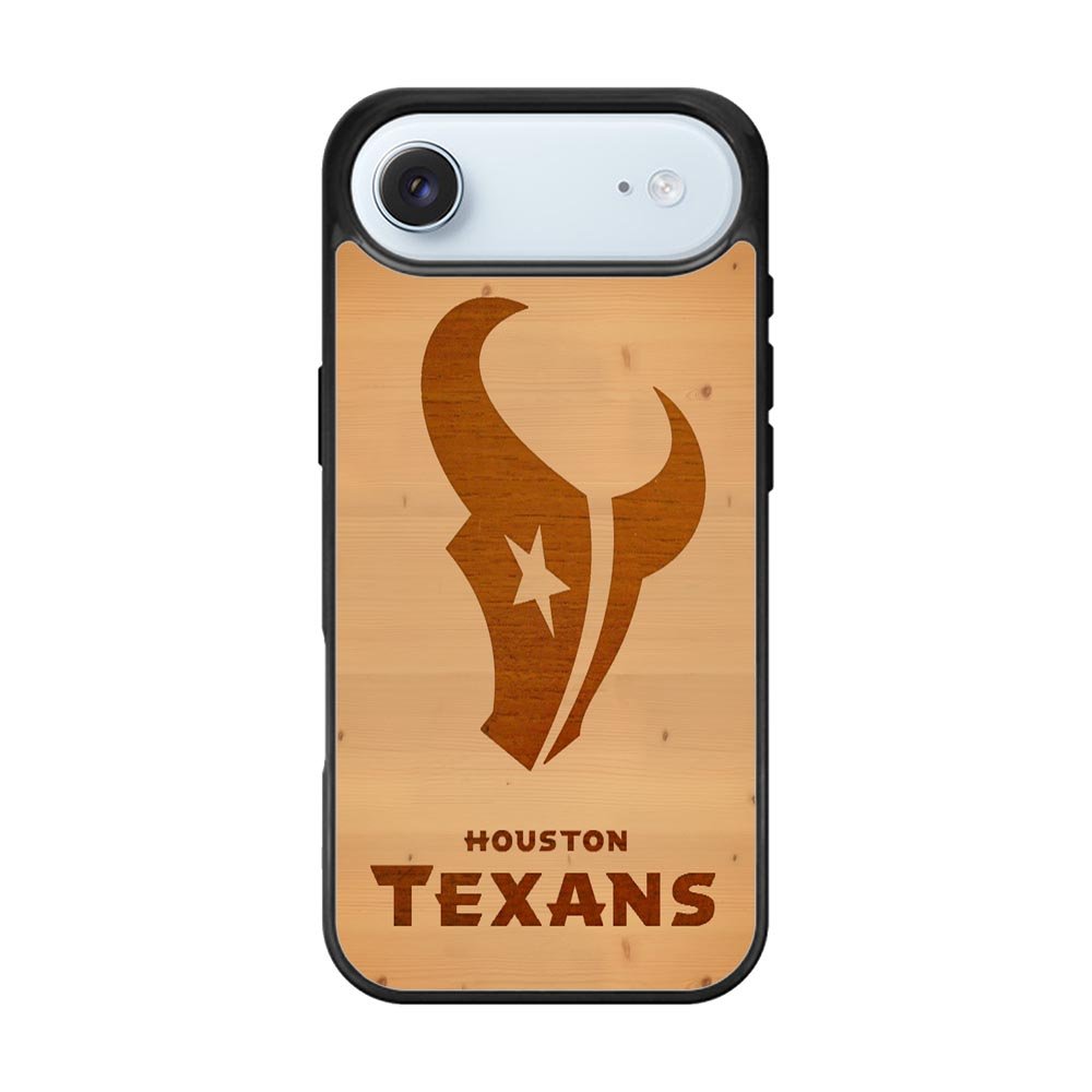 houston texans wood X5738 iPhone Air Case