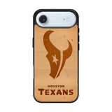 houston texans wood X5738 iPhone Air Case