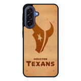 houston texans wood X5738 Samsung Galaxy A17 Case