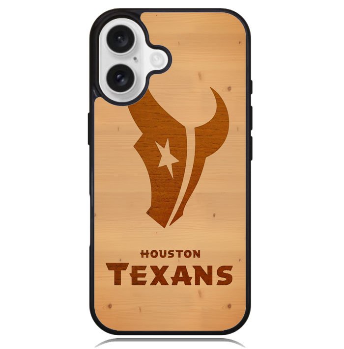 houston texans wood X5738 iPhone 16 Plus Case