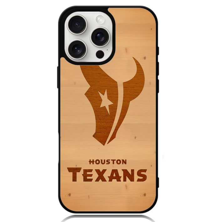 houston texans wood X5738 iPhone 16 Pro Max Case