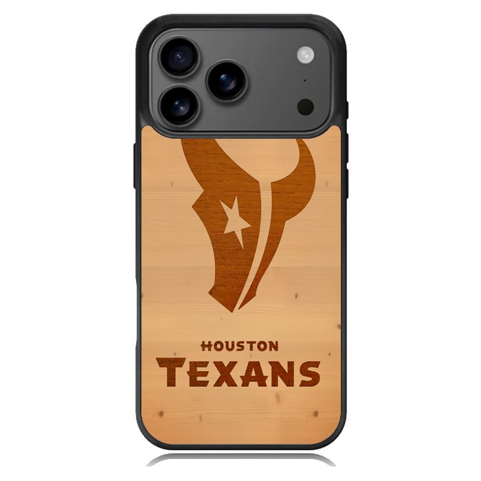 houston texans wood X5738 iPhone 17 Pro Case