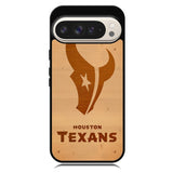 houston texans wood X5738 Google Pixel 10 Pro XL Case