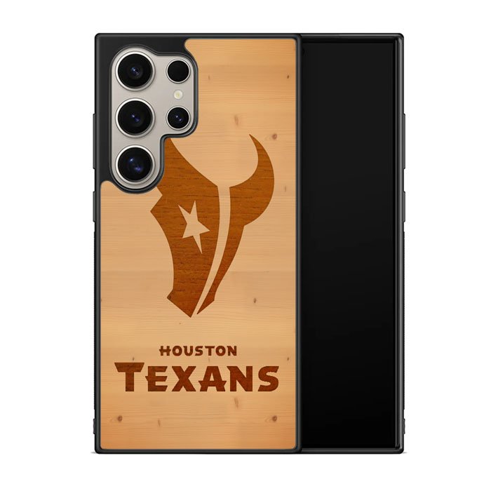 houston texans wood X5738 Samsung Galaxy S24 Ultra 5G Case