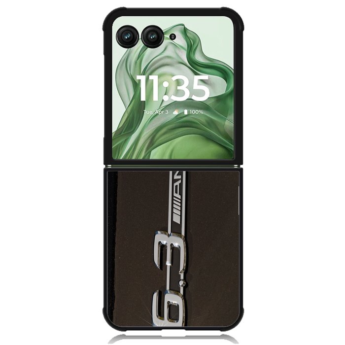 Mercedes Amg Car Logo X5752 Motorola Moto Razr+ Plus 2024/2025 Case, Motorola Razr 50 Ultra/50s Ultra Case