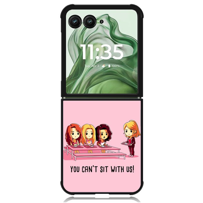 You Cant Sit With Us X5733 Motorola Moto Razr+ Plus 2024/2025 Case, Motorola Razr 50 Ultra/50s Ultra Case