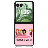 You Cant Sit With Us X5733 Motorola Moto Razr+ Plus 2024/2025 Case, Motorola Razr 50 Ultra/50s Ultra Case