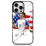 Christian Pulisic USA X5788 iPhone 16 Pro Case