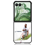 Clint Dempsey USA X5759 Motorola Moto Razr+ Plus 2024/2025 Case, Motorola Razr 50 Ultra/50s Ultra Case