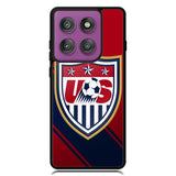 USA Soccer X5757 Motorola Moto Edge 2025 | Moto Edge 60 Fusion | Moto Edge 60 Pro Case