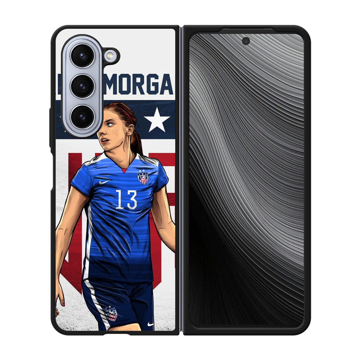 Alex Morgan Soccer Case Samsung Galaxy z Fold 5 5G BC0526