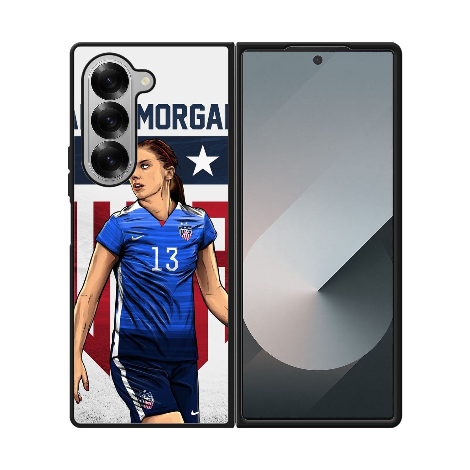 Alex Morgan Soccer Case Samsung Galaxy Z Fold 6 5G BC0526