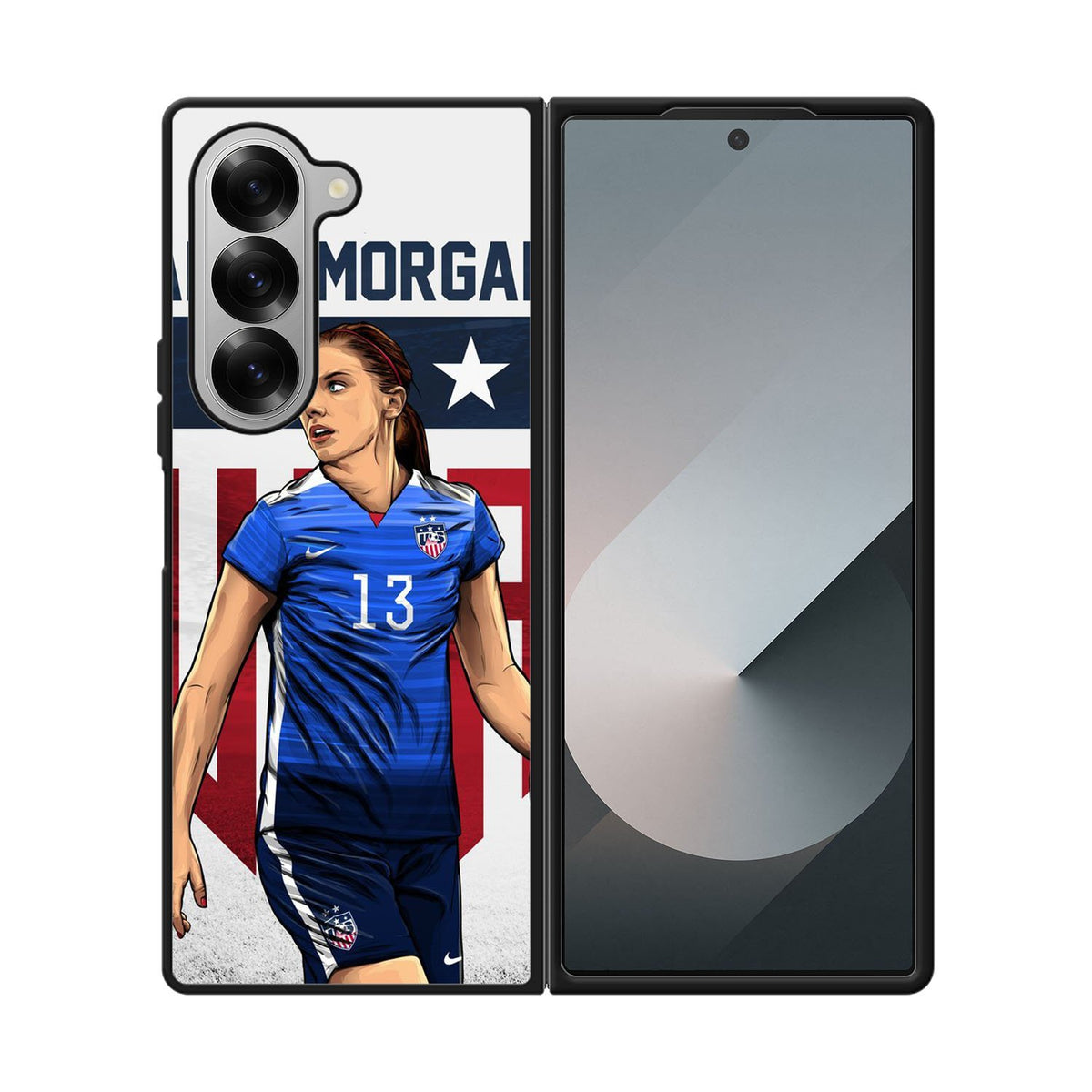 Alex Morgan Soccer Case Samsung Galaxy Z Fold 6 5G BC0526