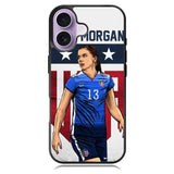 Alex Morgan Soccer iPhone 17 Case BC0526
