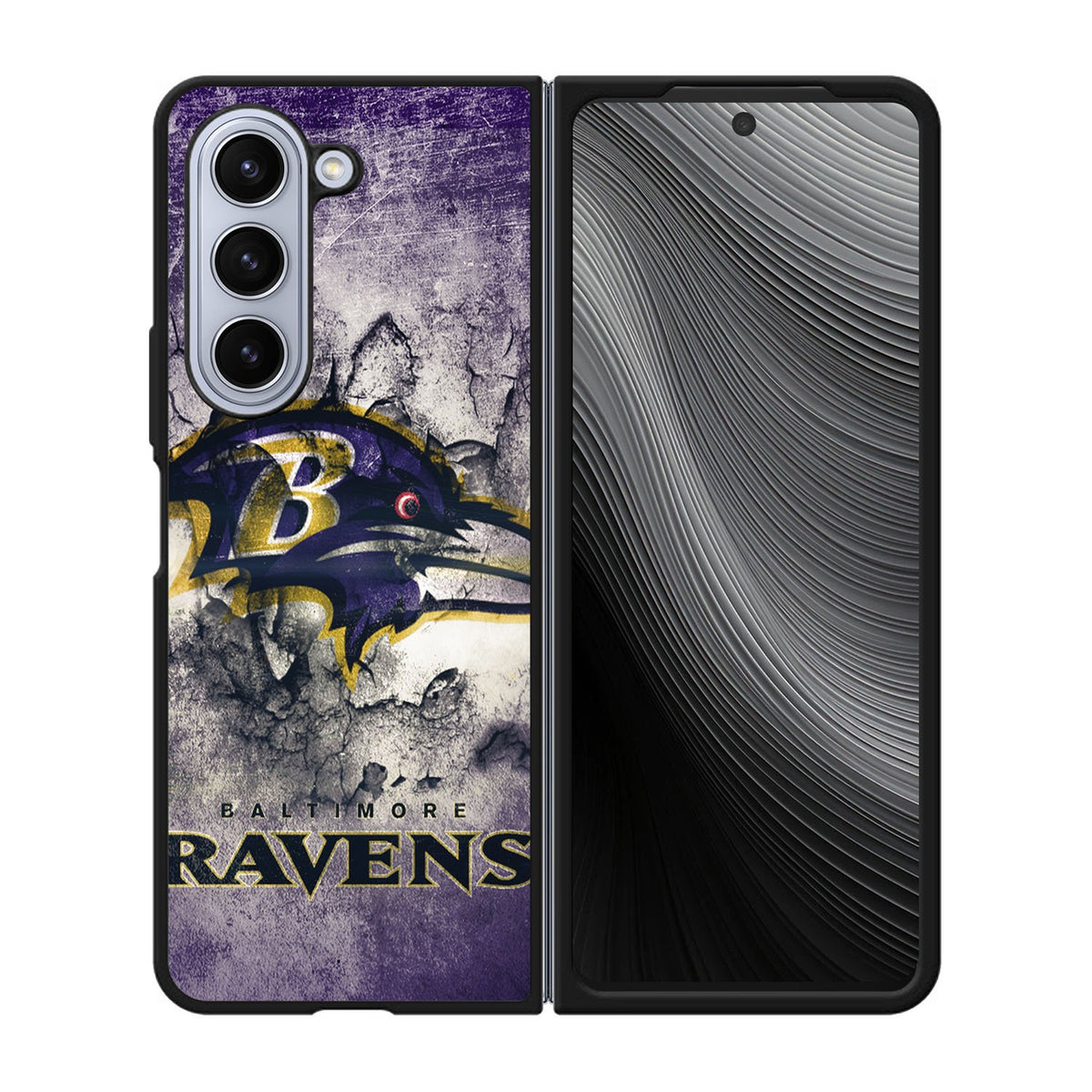 Baltimore Ravens Case Samsung Galaxy z Fold 5 5G BC0528