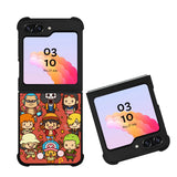 Cute One Piece Cartoon Case Samsung Galaxy Z Flip 5 5G BC0533